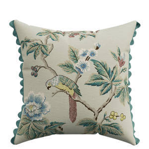 Sanderson x National Trust Lophura Cushion